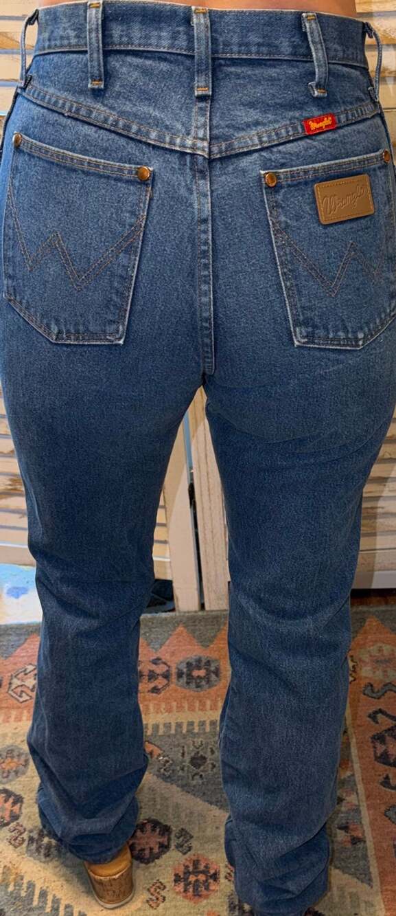 Wrangler 14MWZG Vintage High Rise Denim Jeans